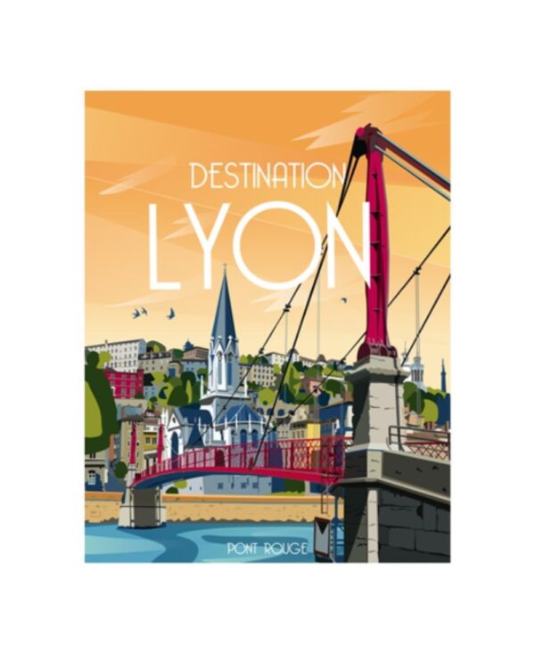 Affiche Destination Lyon