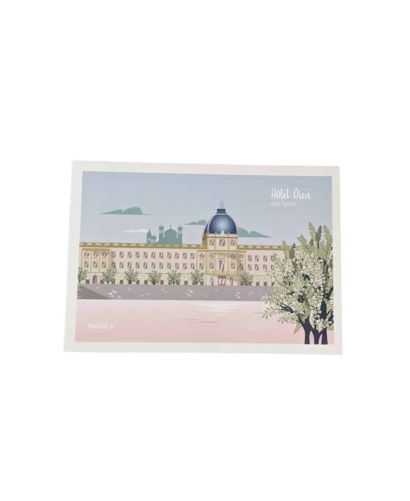 Affichette Hôtel-Dieu