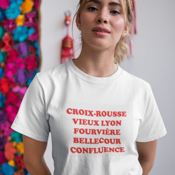 Tee-shirt Quartiers emblématiques Lyon